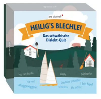 Obrázek produktu pro Heiligs Blechle! Schwäbisches Dialekt-Quiz