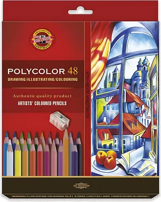 Obrázek produktu pro Koh-i-noor POLYCOLOR 3836/48 - umělecké pastelky - 48 ks