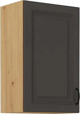 Immagine prodotto di Armadietto superiore da cucina SOPHIA - larghezza 45 cm, grigio scuro / rovere artisan