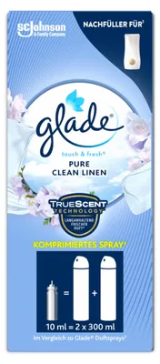 Produktbild von Glade Touch & Fresh Minispray Nachfüllpackung 10 ml Pure Clean