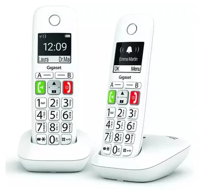 Image de Duo.dect.200.ml.ecran+.touch Xl.boost.bl - Gigaset