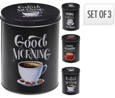 Zdjęcie produktu dla Koopman Zestaw RETRO pojemników na żywność
