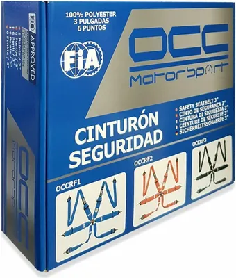 Obrázok produktu pre 6-bodový postroj OCC Motorsport OCCRF4 Žltá