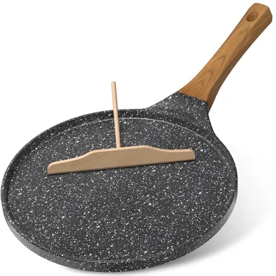 Crêpepfanne 26 cm, Granit-Antihaft, Induktion, PFOA-frei
