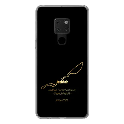 Produktbild von MuchoWow® Handyhülle Schutzhülle Hülle für Huawei P40 Lite Dschidda - Formel 1 - Rennstrecke Silikon Softcase Handy Hülle - Handy