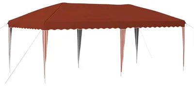 Produktbild von vidaXL Pop-up Partyzelt 575 x 290 x 245 cm Terrakotta