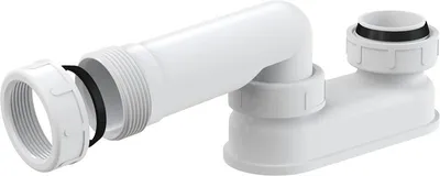 Produktbild von Alcadrain Geruchsverschluss A53 6/4" weiß