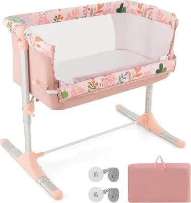 Productafbeelding van Famanu 2-in-1 reisbed en babybed - Verstelbaar reisbed met draagzak en matras