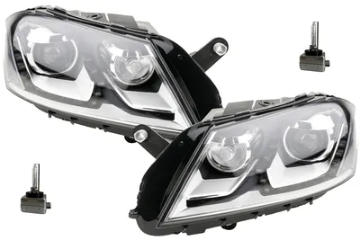Obrázok produktu pre Sada žiaroviek do svetlometov pre VW Passat 2010–2014, ľavá a pravá strana, 3AB941753, 3AB941754, Johns