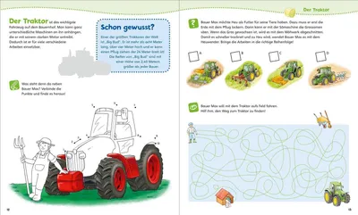 Produktbild von WAS IST WAS Junior Mitmach-Heft Bauernhof
