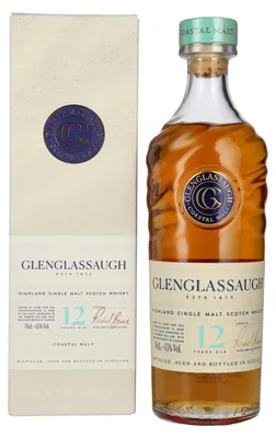 Image de Glenglassaugh 12 Years Old Highland Single Malt Scotch Whisky 45% Vol. 0,7l en boîte cadeau