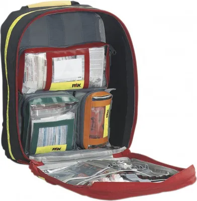Produktbild von Notfallrucksack Feuerwehr DIN 14142-K PAX-Plan Notfall Feuerwehrverbandkasten