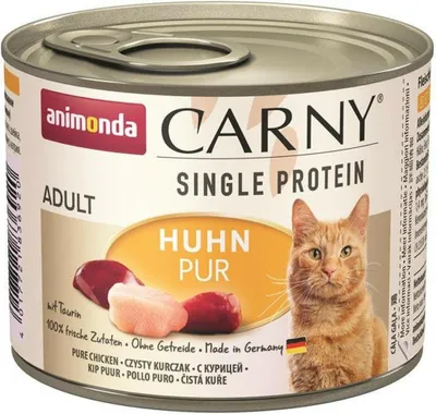 Obrázok produktu pre animonda Carny 83692, Dospelý, Akékoľvek plemeno, Kuracie mäso, 200 g, Bez obilnín, Neobsahuje sóju