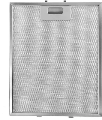Metall-Fettfilter für Dunstabzugshauben, 318 x 258 mm, silber