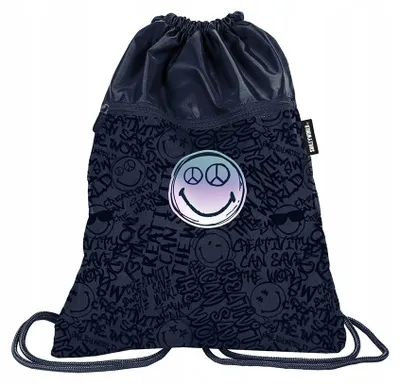 Produktbild von BeUniq Sportbeutel SmileyWorld SM23LD-713 Premium Tasche
