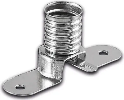 Immagine prodotto di Zoccolo per lampada con base E10 con etichette a saldare