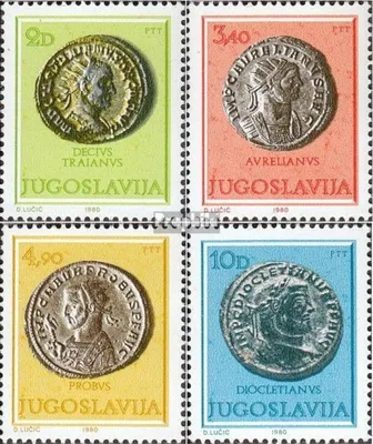 Produktbild von Briefmarken Jugoslawien 1980 Mi 1838-1841 (kompl.Ausg.) postfrisch Museumsexponate