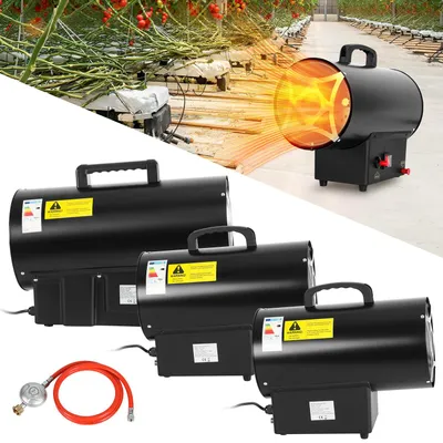 Produktbild von Ikodm Gasheizgebläse 30 kW LPG mit 650 m³/h Luftleistung für Baustelle und Werkstatt
