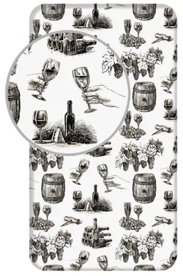 Zdjęcie produktu dla Wijn prześcieradło pojedyncze 90 x 200 cm