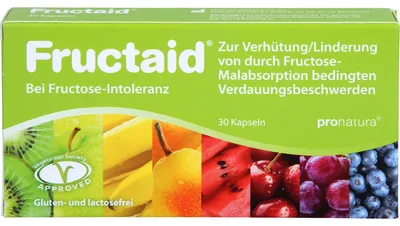 Productafbeelding van Fructaid capsules bij fructose-intolerantie, 30 capsules