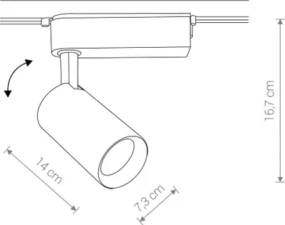 Produktbild von Nowodvorski PROFILE IRIS LED 30W 9008 (Nowodvorski)