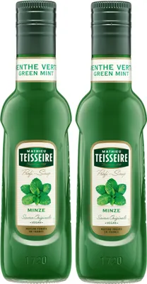 Produktbild von Mathieu Teisseire Getränke-Sirup Pfefferminz 0,25L (2er Pack)