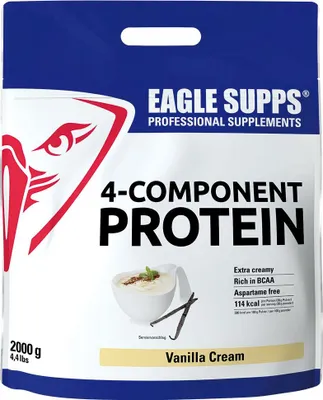 Produktbild von Eagle Supps 4-Component Protein - 2000 g Vanilla Cream