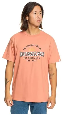 Produktbild von Quiksilver Floatin Garouns Kurzarm-t-shirt Orange S Mann Orange S