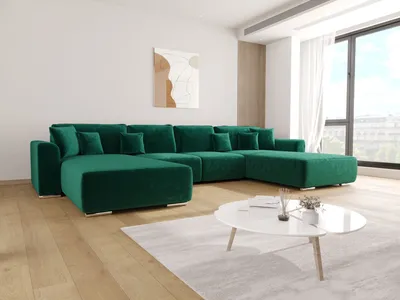 Obrázek produktu pro Rozkládací sedačka do U BELEN - zelená