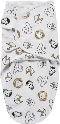 Produktbild von Meyco Animal Swaddle Pucktuch, 4–6 Monate