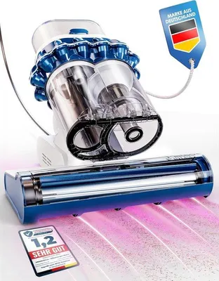 Productafbeelding van Stofzuiger voor matrassen - met UV-licht - HEPA-filter - verwijdert huisstofmijten en allergieën