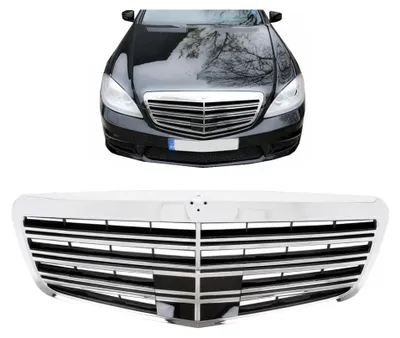 Image de Grille de calandre pour Mercedes W221 Classe S Facelift 2011-2013 S63 S65 Design.