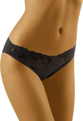 Produktbild von Wolbar Damen Mini-Slip WB82 , Schwarz, M