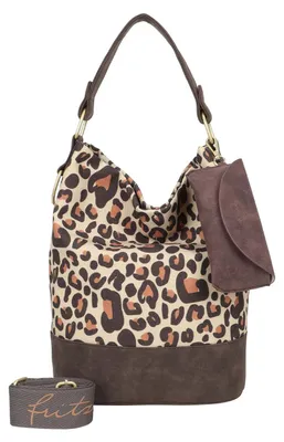 Image de Fritzi aus Preußen sac à épaule Izzy07 Hobo Bag Limited Leo Camel beige