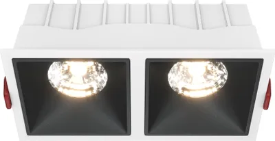 Obrázek produktu pro Maytoni Alfa LED stropní svítidlo, vestavné světlo 30W černá / bílá 90Ra teplá bílá