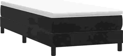 Immagine prodotto di vidaXL Letto a molle senza materasso nero 80x220 cm in velluto