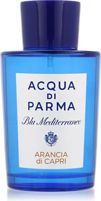 Obrázek produktu pro Acqua di Parma Blu Mediterraneo Arancia di Capri, Unisex, 180 ml, Oranžová, Citrón, Mandarinka, Petitgrain, Kardamom, Pižmo, Karamel, Sprej