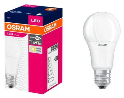 Obrázok produktu pre Žiarovka OSRAM VALUE CLA100 1521lm/827 E27