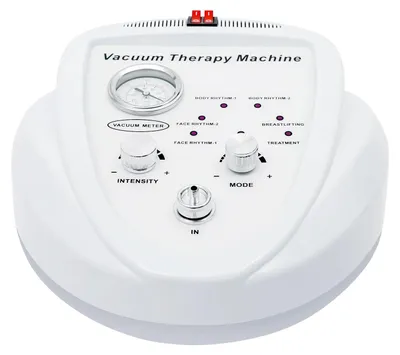 Produktbild von Vakuumtherapie Gerät - Brustvergrößerungs Massagegerät - Touchscreen - Mehrere Cupgrößen - Körperformung - Für Zuhause & Kosmetikstudio - Weiß
