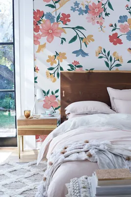Produktbild von Coloray Fototapete 360x250 cm Latextapete Magicstick - Blumen Design Vintage.
