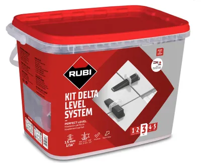 Image de Kit delta level.system bride 1,5mm v4 - RUBI - 03957
