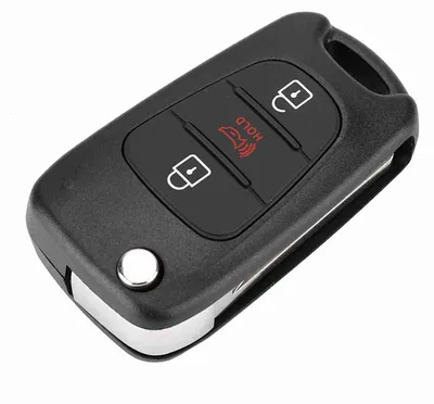 Produktbild von Schutzhülle für 3-Tasten-Klappschlüssel mit Fernbedienung, passend für KIA Soul 2012 2013