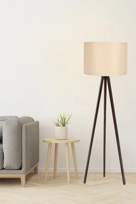 Image de Opviq, 101, lampadaire, crème, 38 x 145 x 38 cm