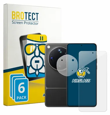 Produktbild von 6x BROTECT Schutzglas für Oppo Find X9 Ultra (Display+Kamera) 9H kratzfest klar