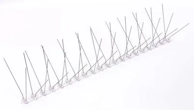 Obrázek produktu pro Špíky proti holubům pro balkon – 5 metrů, nerezová ocel