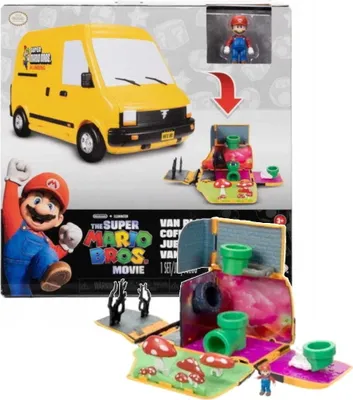 Immagine prodotto di Mini furgone del mondo di Nintendo Super Mario Movie