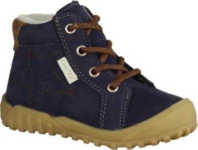 Produktbild von Ricosta Denny 3300303180 Kinderschuhe, Blau, Leder, Gr 20-26, Warmfutter - Kinderschuhe Gefütterte Kinderstiefel Gr. 18 - 42, Blau, leder (barbados/velour)