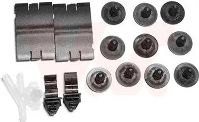 Produktbild von VAN WEZEL Montagesatz Motorhaube 4388797 Vorne für RENAULT MASTER III Kasten (FV)