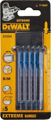 Immagine prodotto di DeWalt DT2054-QZ Lama alternativa HSS 83 mm 1,5 mm 5 pezzi metallo