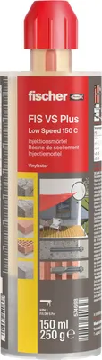 Produktbild von Fischer Injektionsmörtel FIS VS Plus 150C Mörtel 145ml + 2 Statikmischer